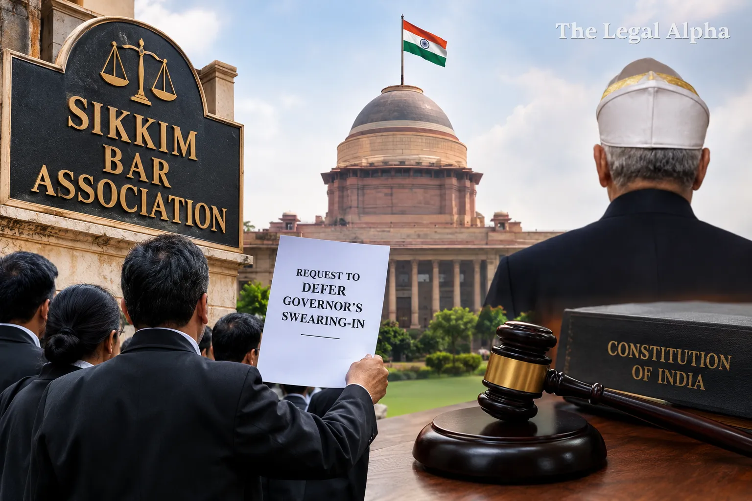 Constitutional Probity and Executive Discretion: Sikkim Bar Urges President to Defer Governor Swearing-In Over Ongoing Controversy