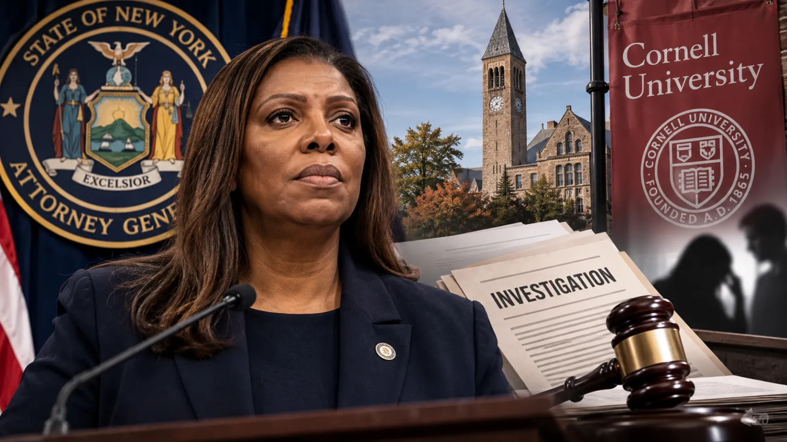 New York Invokes Executive Superseder Authority: Attorney General Letitia James Takes Over Cornell Sexual Assault Probe