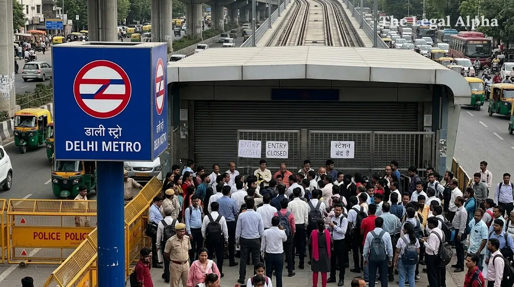 Delhi Metro Curbs: Supreme Court Moved in Contempt Over Continued Station Closures