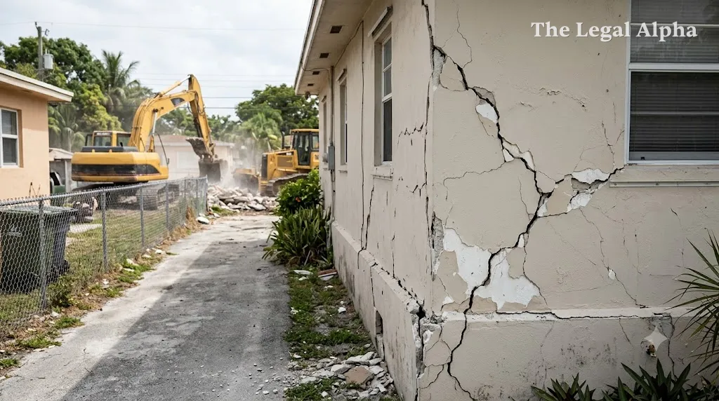 Florida Appeals Court Affirms Homeowner’s $240,000 Award, Clarifying Vibration Loss Is Not Excluded Earth Movement