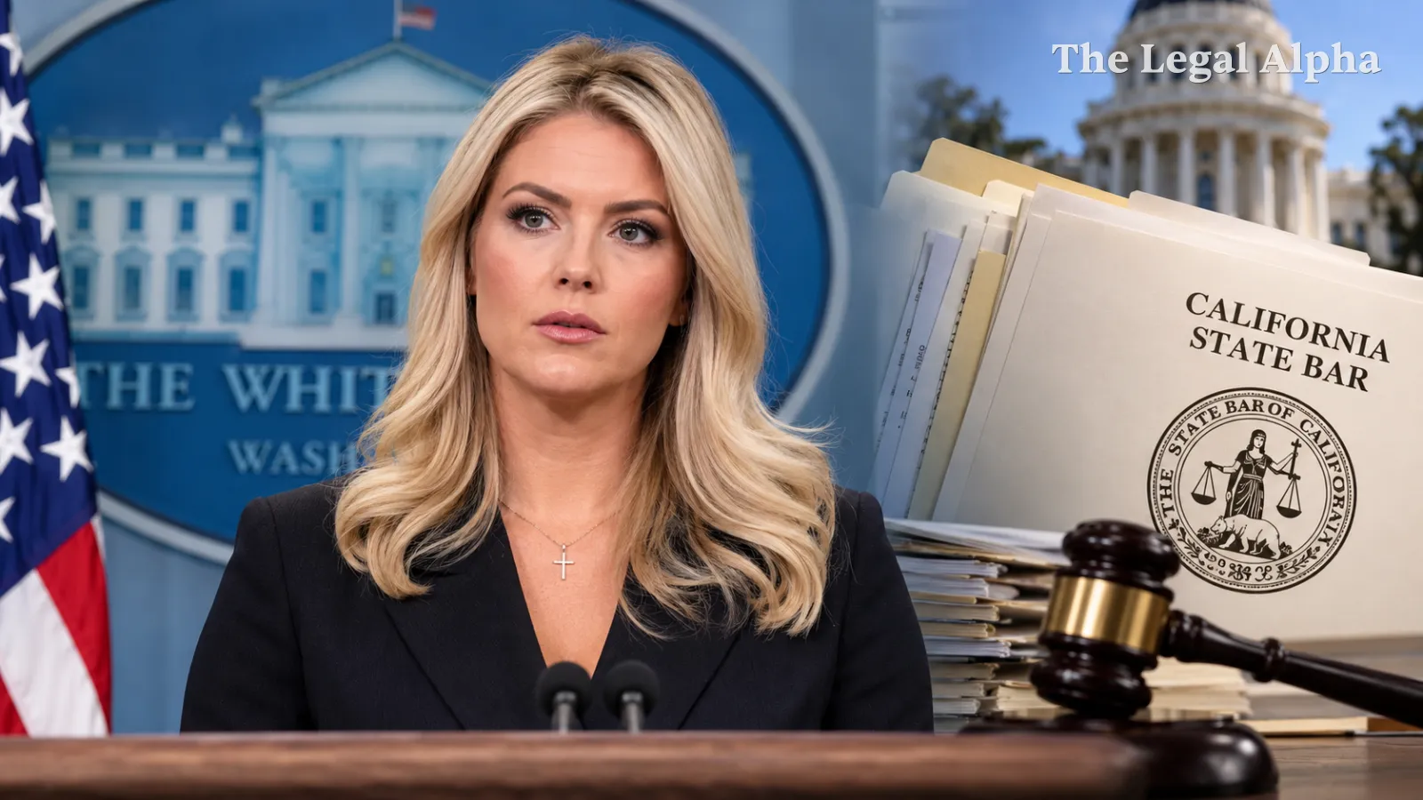 Scrutiny Over White House Press Secretary Katie Zacharia’s Credentials Prompts California Bar Regulatory Complaint