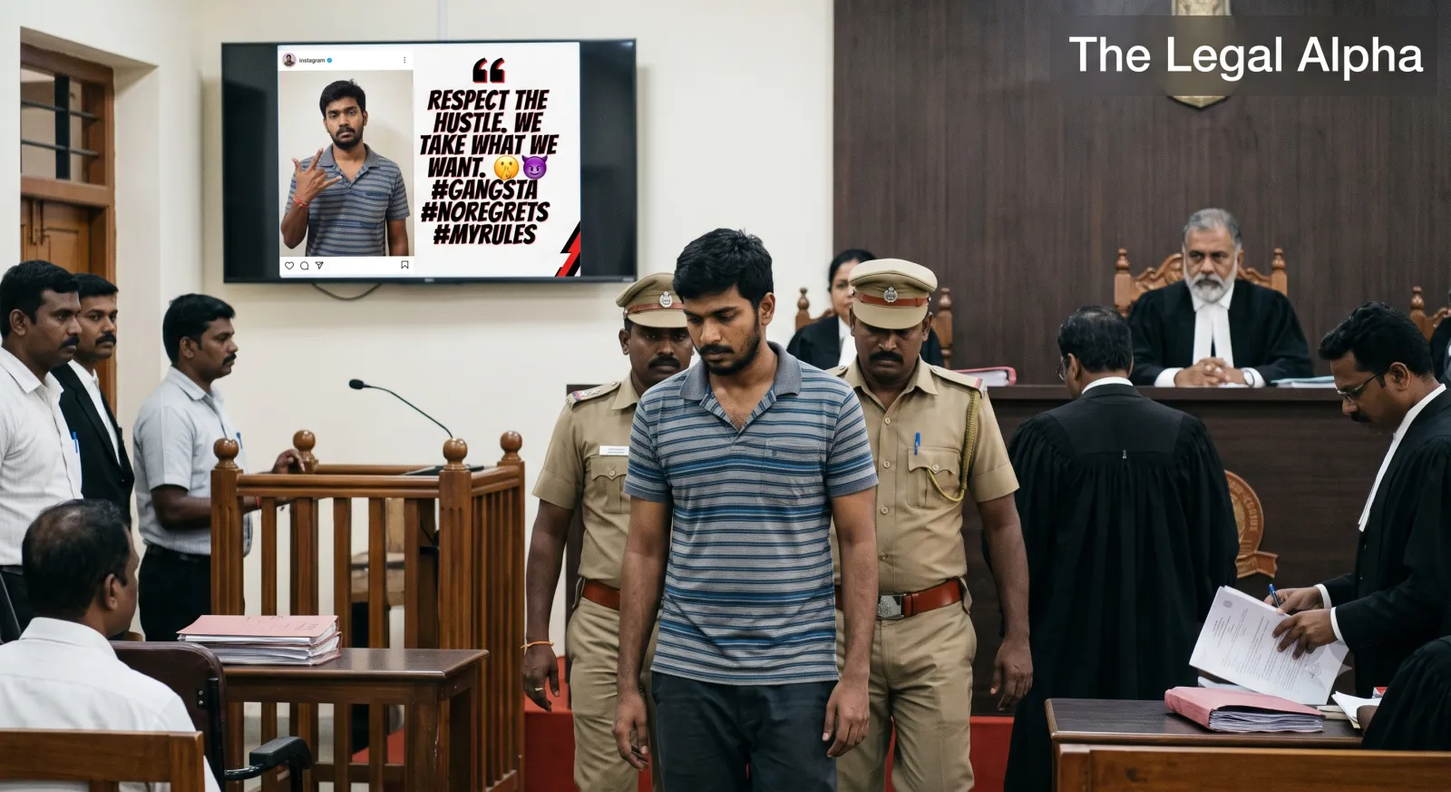 Glorifying Crime on Social Media Precludes Bail: Madras High Court Rejects Plea in Extortion Case