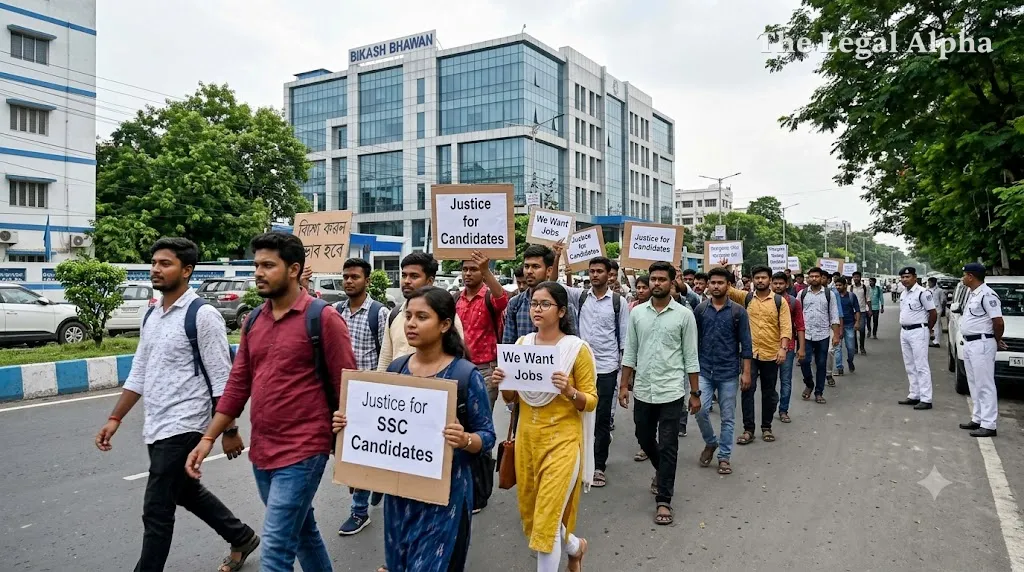 Calcutta High Court Quashes Criminal Case Against SSC Candidates, Affirms Peaceful Dissent Cannot Be Penalised Merely for Irking the State