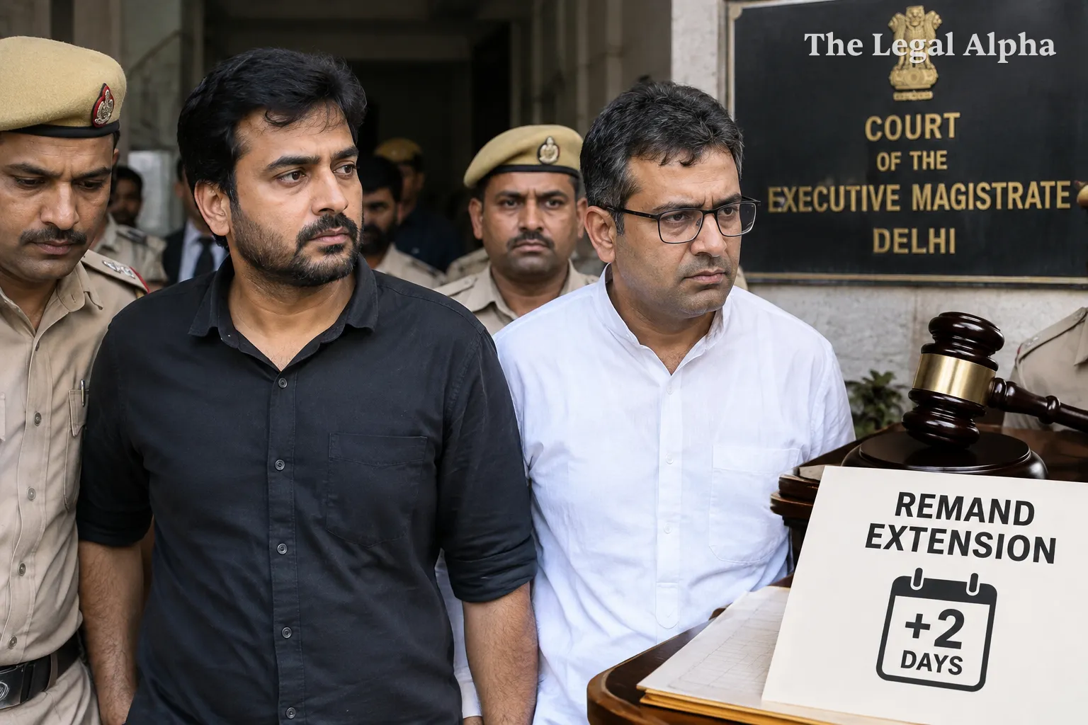 Delhi Executive Magistrate Extends Remand of Protesting CJP Leaders Saurav Das and Ashutosh Ranka by Two Days