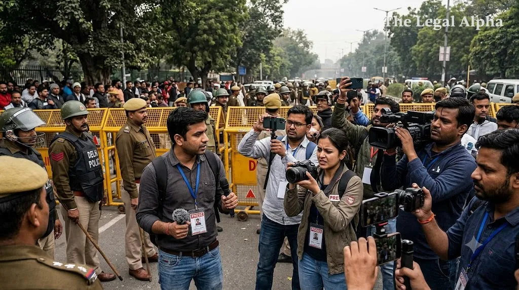 Supreme Court Issues Notice on Detention of Journalists During Delhi Protests as Centre Flags Difficulty in Distinguishing Independent Media from Social Media Creators