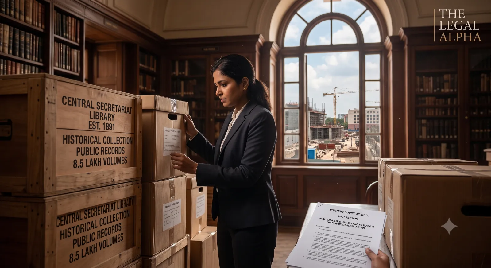 Supreme Court Steps In to Protect 135-Year-Old Central Secretariat Library Amid Central Vista Space Crunch