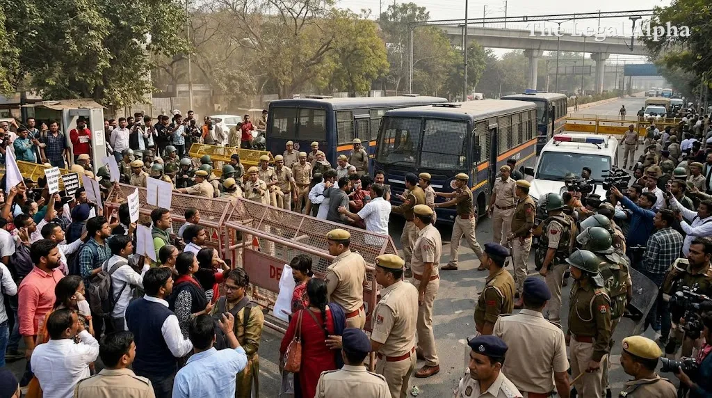 Mass Preventive Detentions Ahead of Jantar Mantar Stir Trigger Scrutiny Over Civil Liberties and Right to Peaceful Assembly