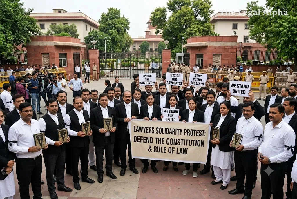 Constitution Under Scrutiny: Legal Fraternity Unites Following Allegations of Delhi Police Excesses Against Advocates