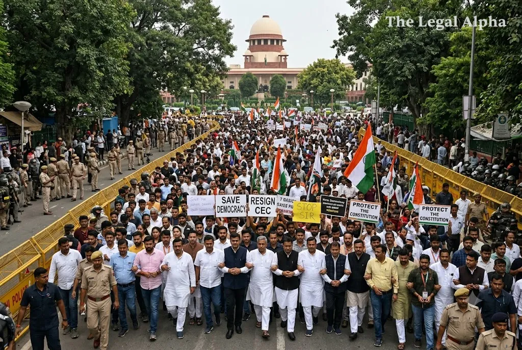 INDIA Bloc Plans March to Supreme Court Seeking Urgent Intervention on Electoral Roll Revisions and Election Commission Accountability