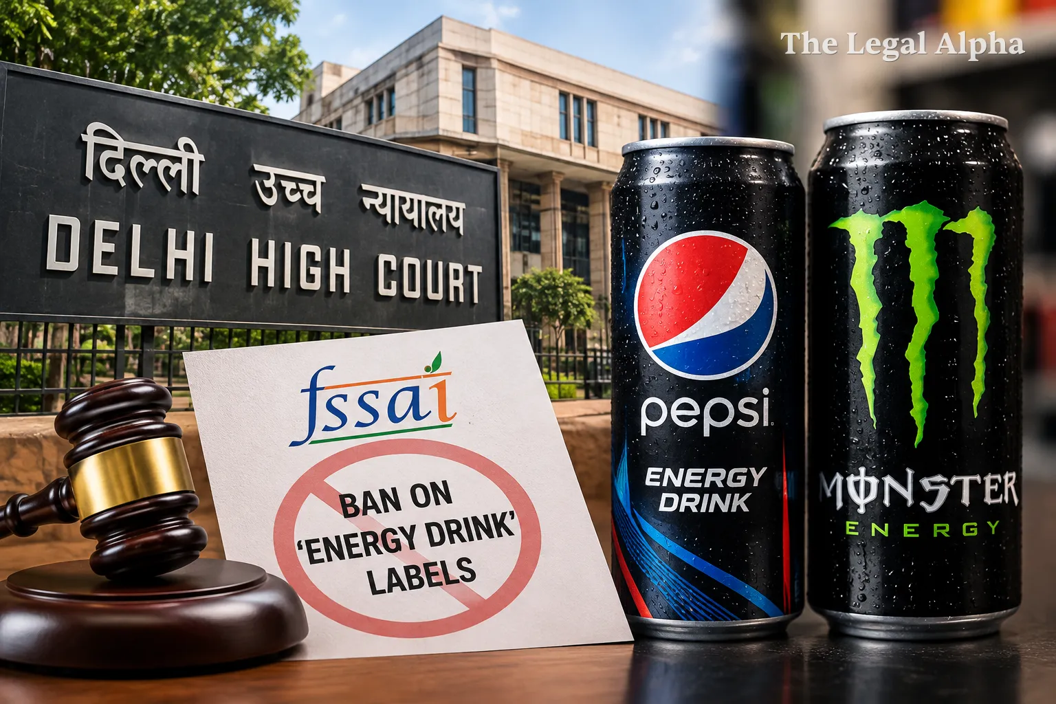 Delhi HC Stays FSSAI Order Banning 'Energy Drink' Labels for PepsiCo and Monster