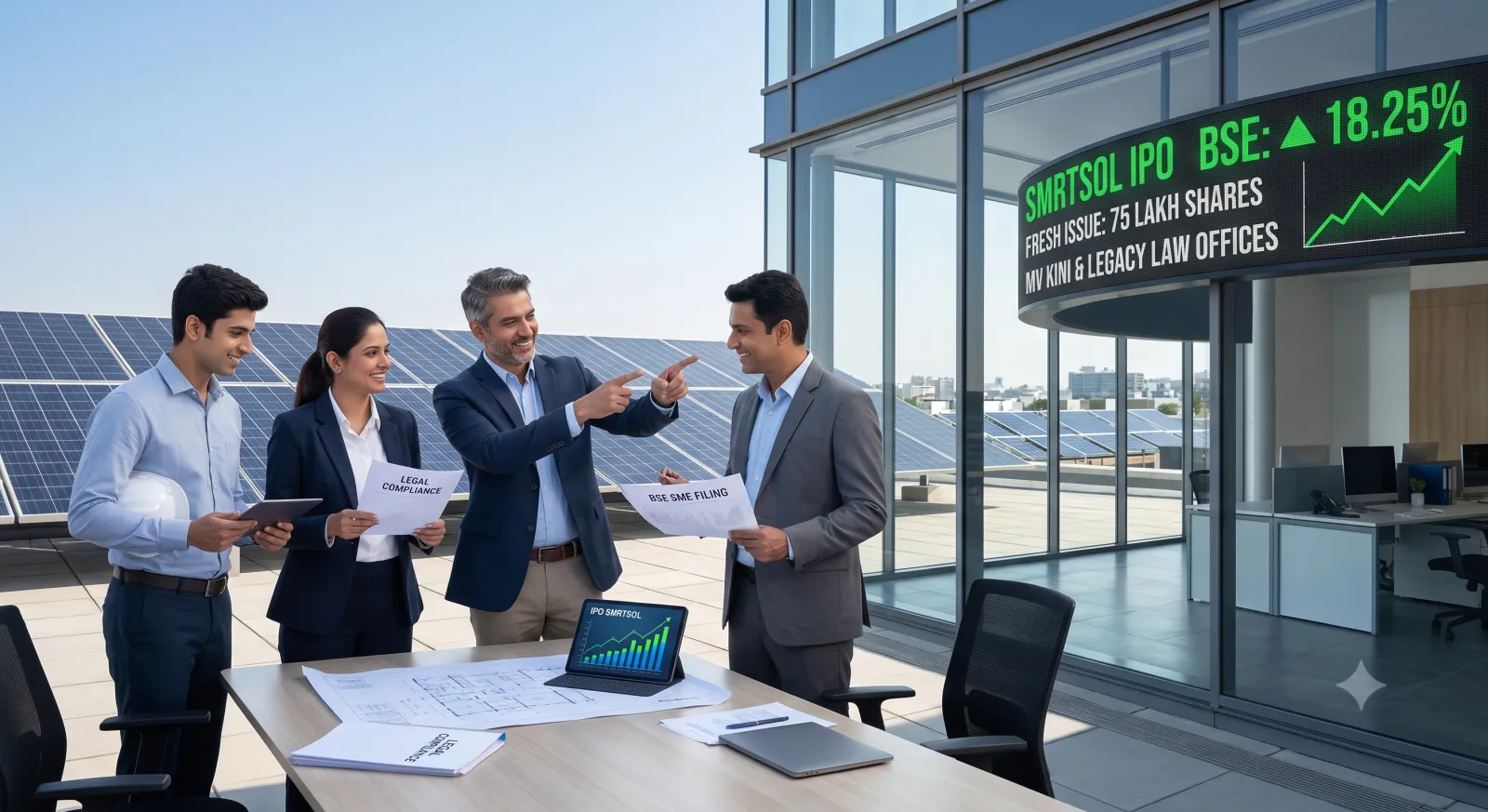 MV Kini and Legacy Law Offices Steer Smart Roof Solar Solutions on SME Initial Public Offering