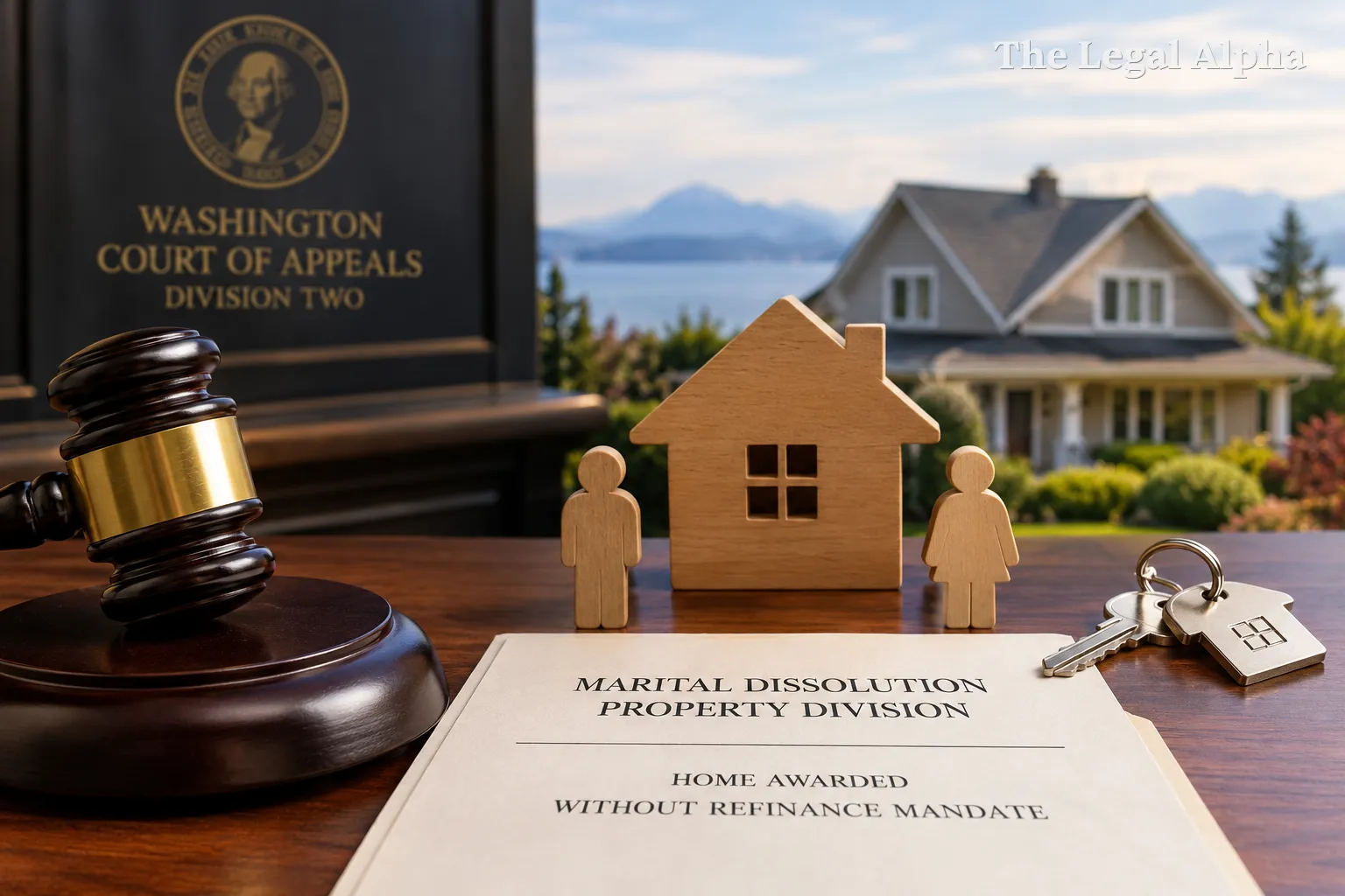 Washington Appeals Court Affirms Home Award Without Refinance Mandate, Finding Minimal Exposure for Ex-Husband