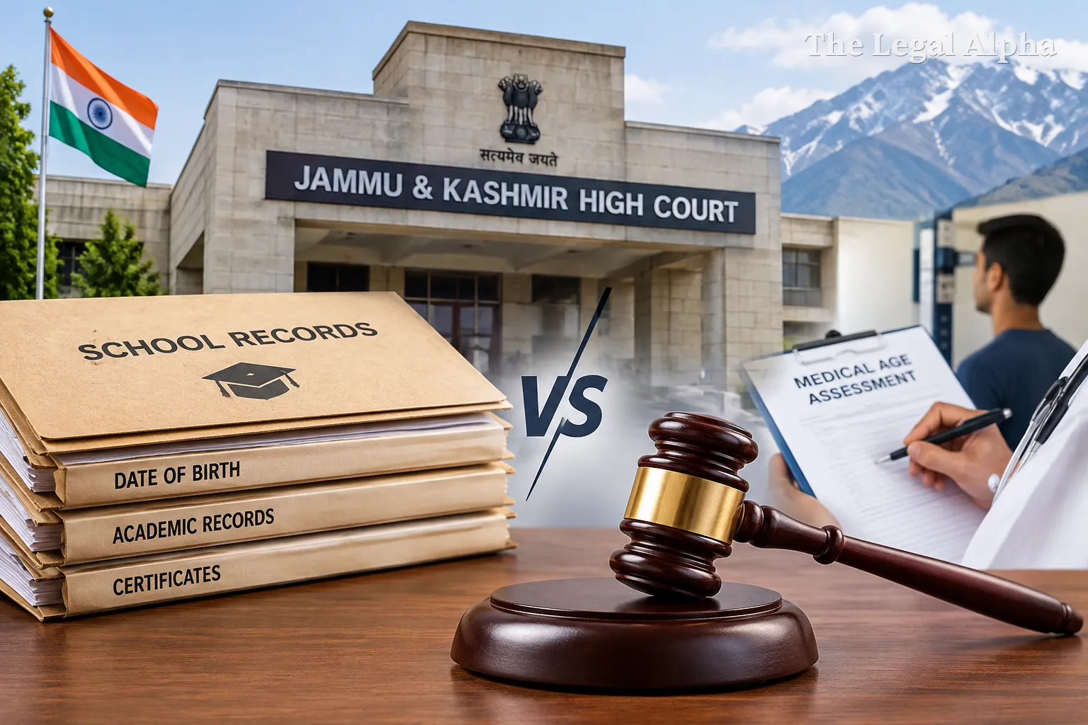 Official School Records Prevail Over Medical Age Assessment in Public Recruitment, Rules Jammu and Kashmir High Court
