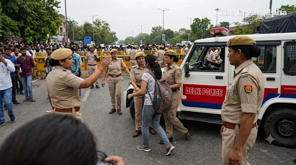 Procedural Lapses and Delayed Access to Counsel Mark Detention of Student Leader in New Delhi
