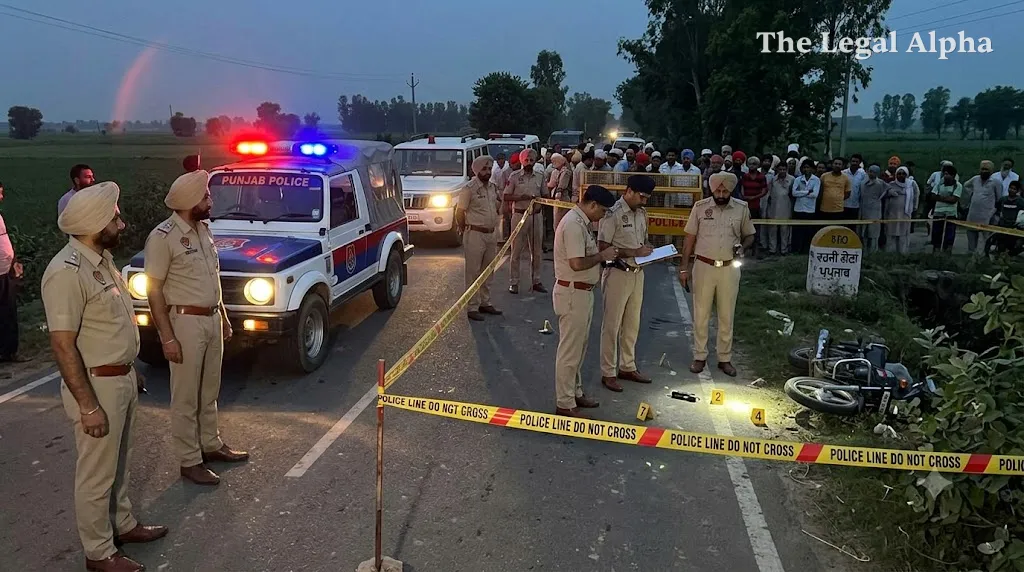 Punjab Police Officer Shot Dead in Tarn Taran: Counter-Intelligence ASI Targeted in Point-Blank Shooting
