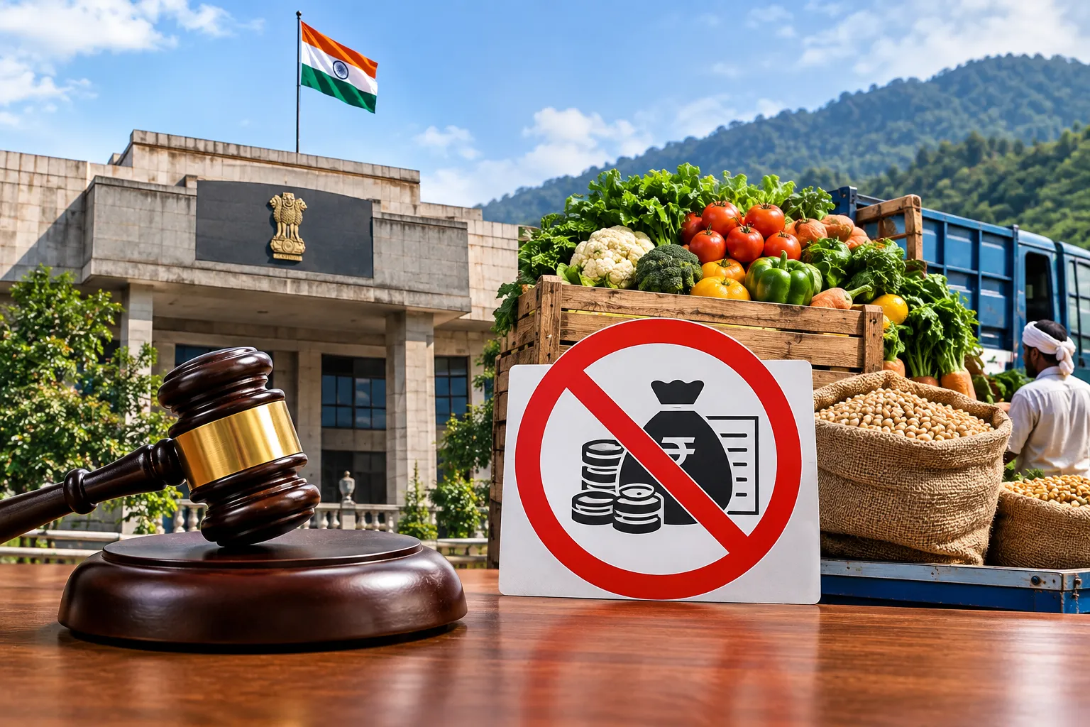 Uttarakhand High Court Strikes Down Development Cess on Farm Produce Brought from Outside State for Manufacturing: 'Mere Entry Cannot Attract Market Levy'