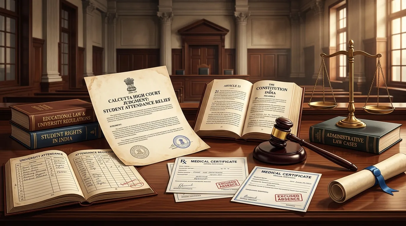 Calcutta High Court Directs St. Xavier's University to Clear Law Student Despite Attendance Shortage: Delay in Medical Certificate Not Fatal to Genuine Illness
