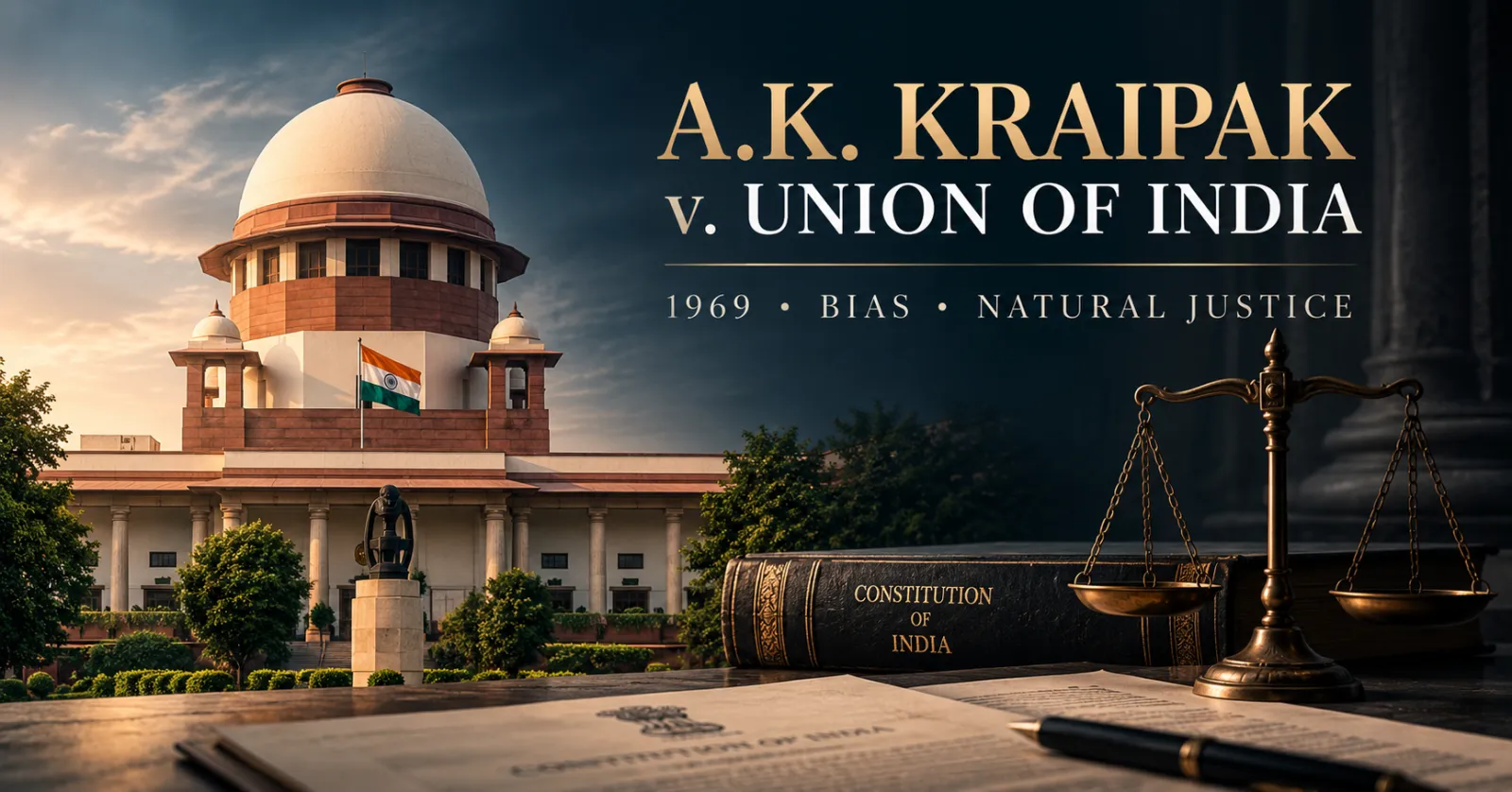 A.K. Kraipak v. Union of India (1969): Bias, Natural Justice and Administrative Fairness