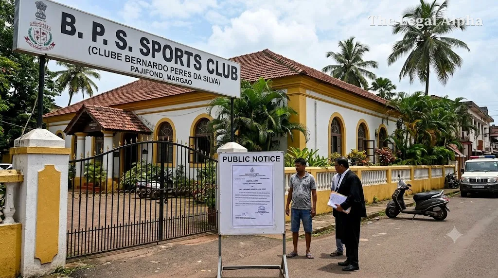 Goa Lokayukta Freezes Municipal Clearance for Margao’s Historic BPS Club Land Over Statutory Breach Concerns