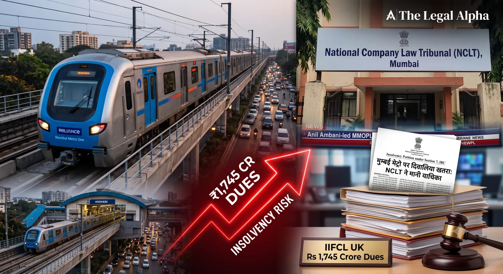Mumbai Metro Faces Fresh Insolvency Threat Over ₹1,745 Crore Offshore Debt as NCLT Flags Curable Defects in IIFCL UK Petition