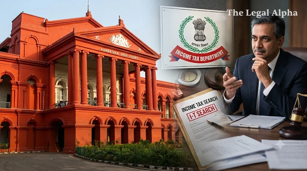 Director Cannot Challenge I-T Search Against Company In Personal Capacity: Karnataka High Court