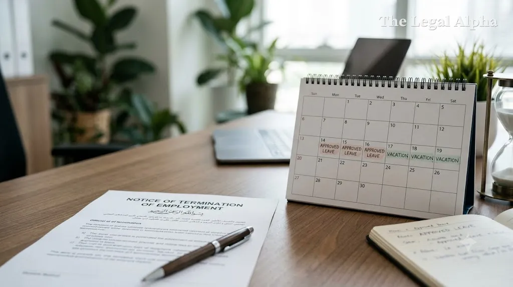 Dismissal During Statutory Leave Cannot Toll Notice Periods Under UAE Labour Law